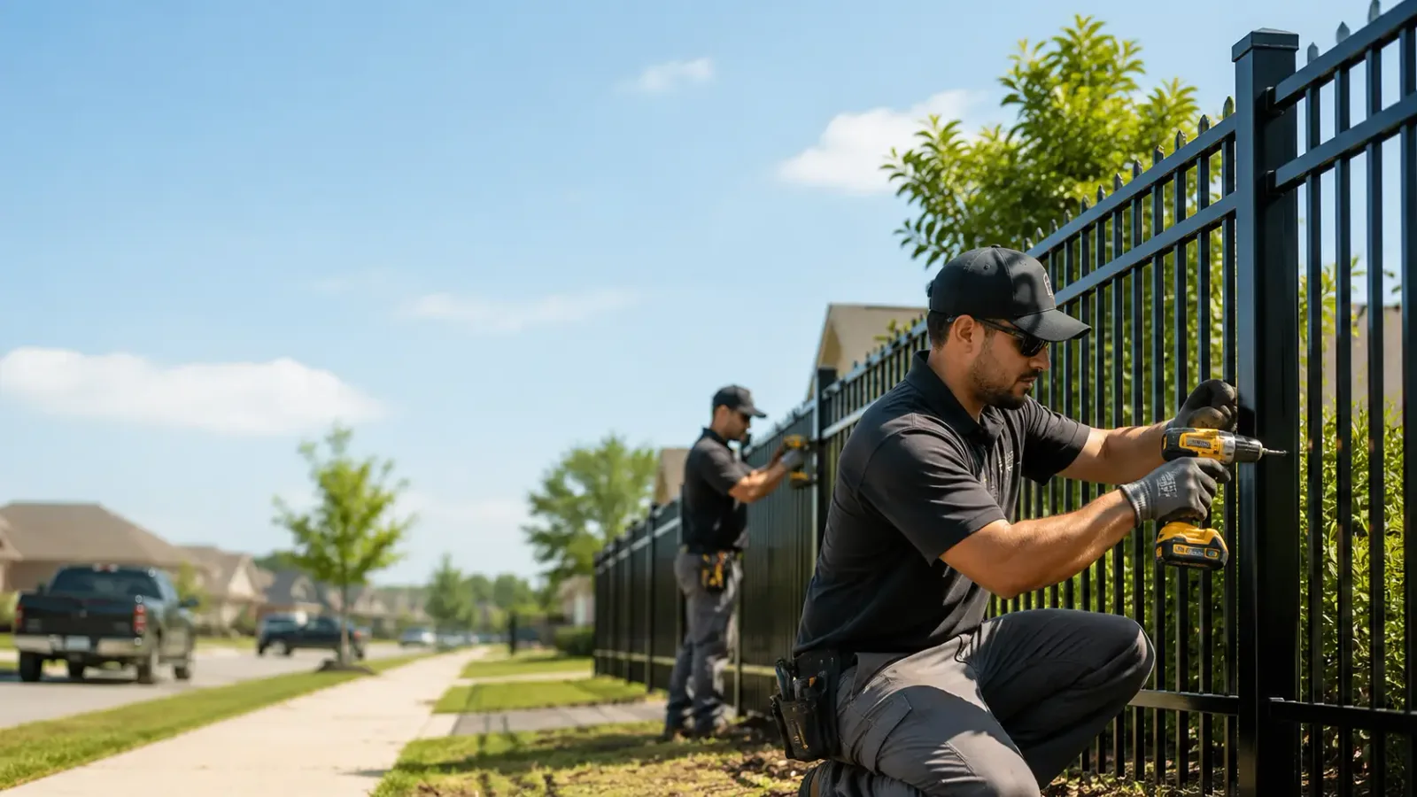 Metal Fence Installation in Mcdavid, FL